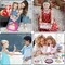 Art and Craft DIY Bracelet Jewelry Maker Kits,8-12 Kids (colorful) 7.48 x 1.77 x 5.31 inches